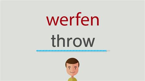 werfen englisch